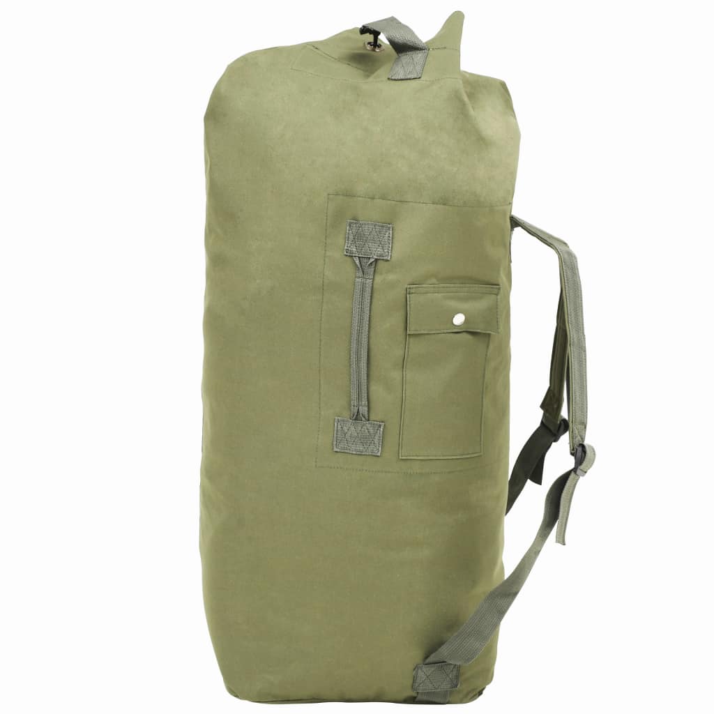 Sporttas legerstijl 85 L olijfgroen Sporttas legerstijl 85 L olijfgroen