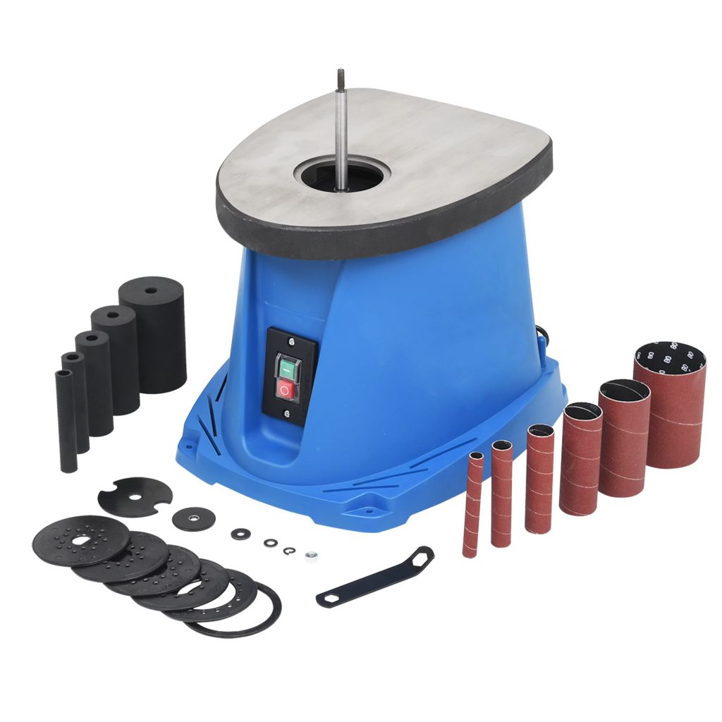 Spilschuurmachine oscillerend 450 W blauw Spilschuurmachine oscillerend 450 W blauw