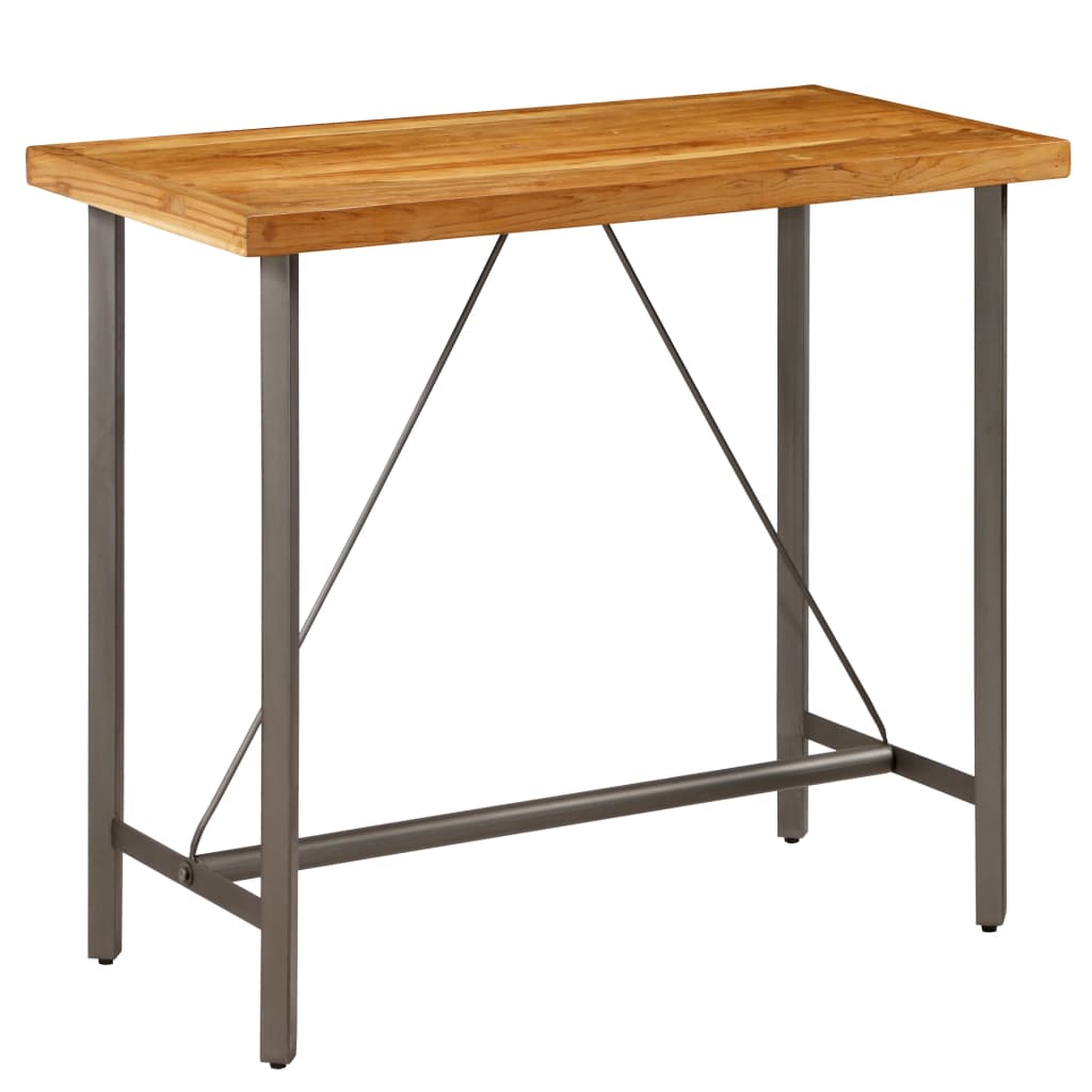 Bartafel 120x58x106 cm massief gerecycled teakhout Bartafel 120x58x106 cm massief gerecycled teakhout