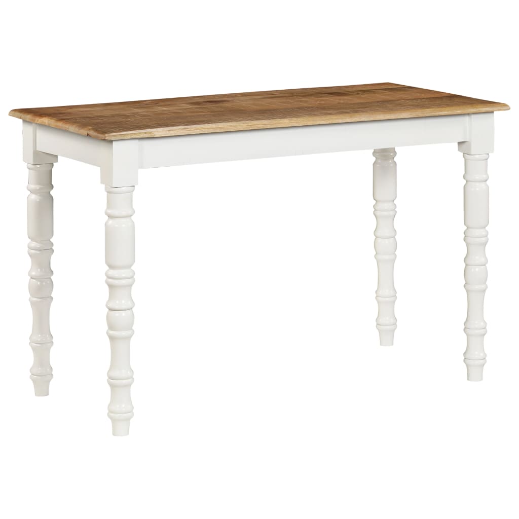 Eettafel 120x60x76 cm massief mangohout Eettafel 120x60x76 cm massief mangohout