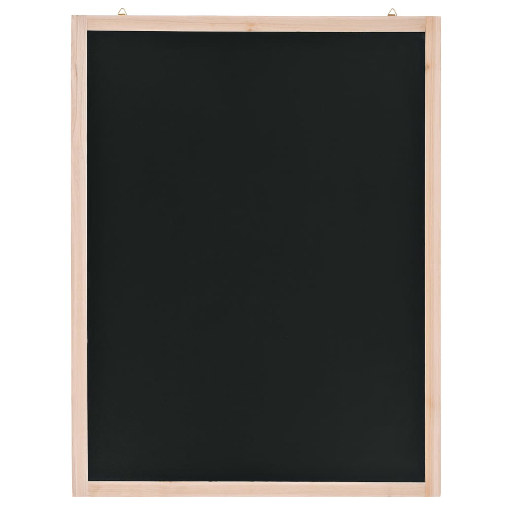 Krijtbord voor aan de wand 60x80 cm cederhout Krijtbord voor aan de wand 60x80 cm cederhout