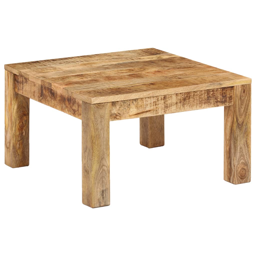 Salontafel 60x60x35 cm massief mangohout Salontafel 60x60x35 cm massief mangohout