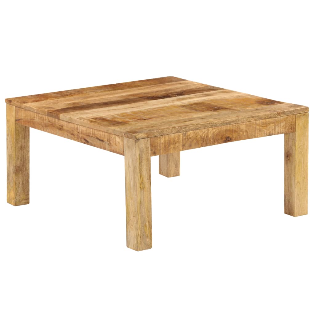 Salontafel 80x80x40 cm massief mangohout Salontafel 80x80x40 cm massief mangohout