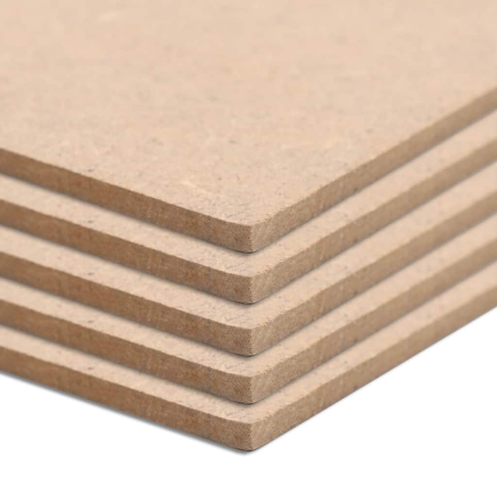 MDF platen vierkant 60x60 cm 12 mm 4 st MDF platen vierkant 60x60 cm 12 mm 4 st