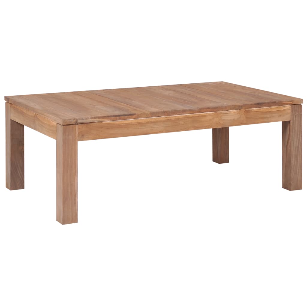 Salontafel 110x60x40 cm teakhout met natuurlijke afwerking Salontafel 110x60x40 cm teakhout met natuurlijke afwerking