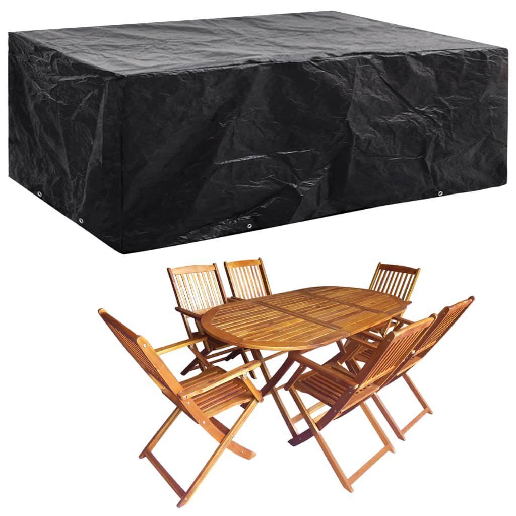 Tuinmeubelhoes met 8 oogjes 242x162x100 cm Tuinmeubelhoes met 8 oogjes 242x162x100 cm