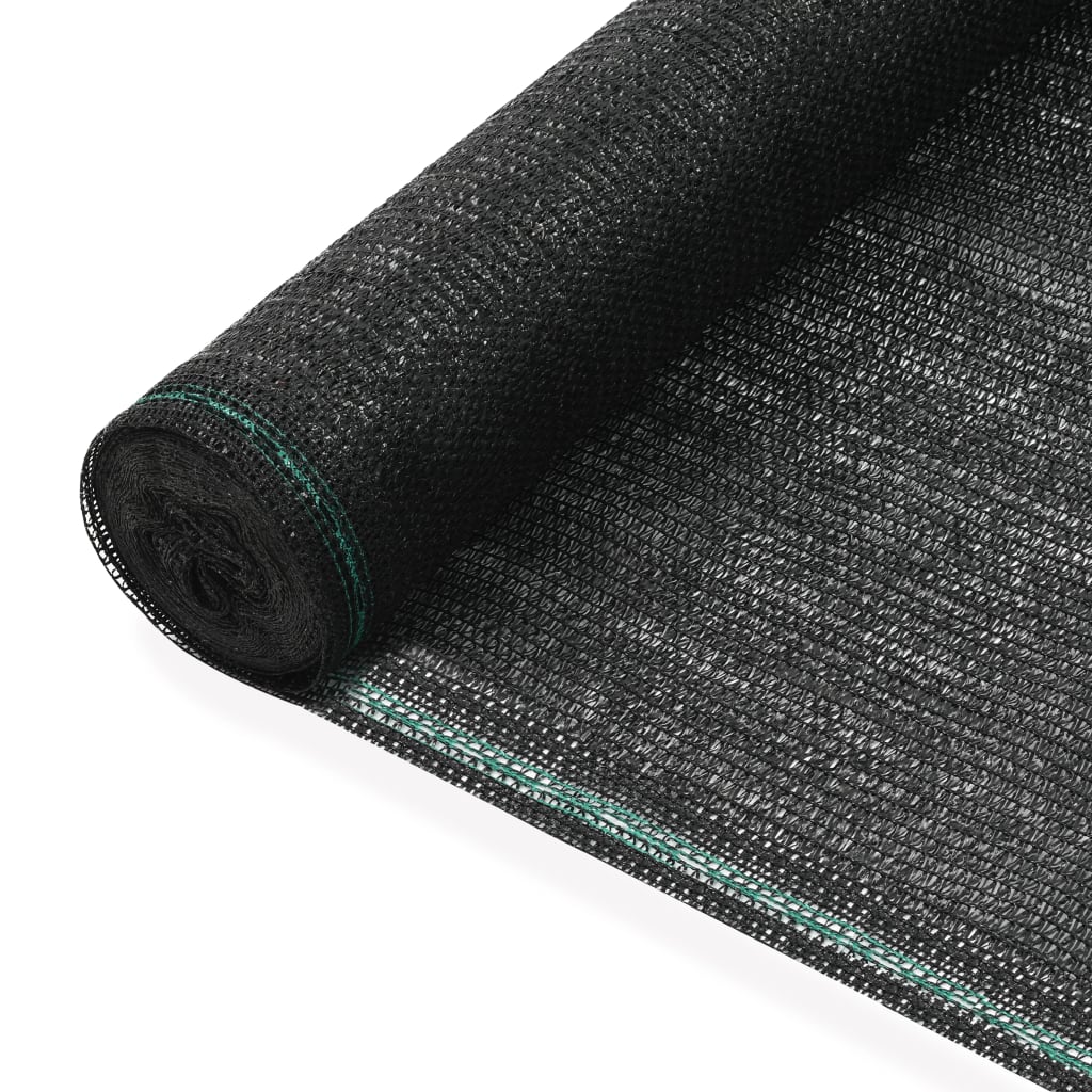 Tennisnet 1,8x25 m HDPE zwart Tennisnet 1,8x25 m HDPE zwart