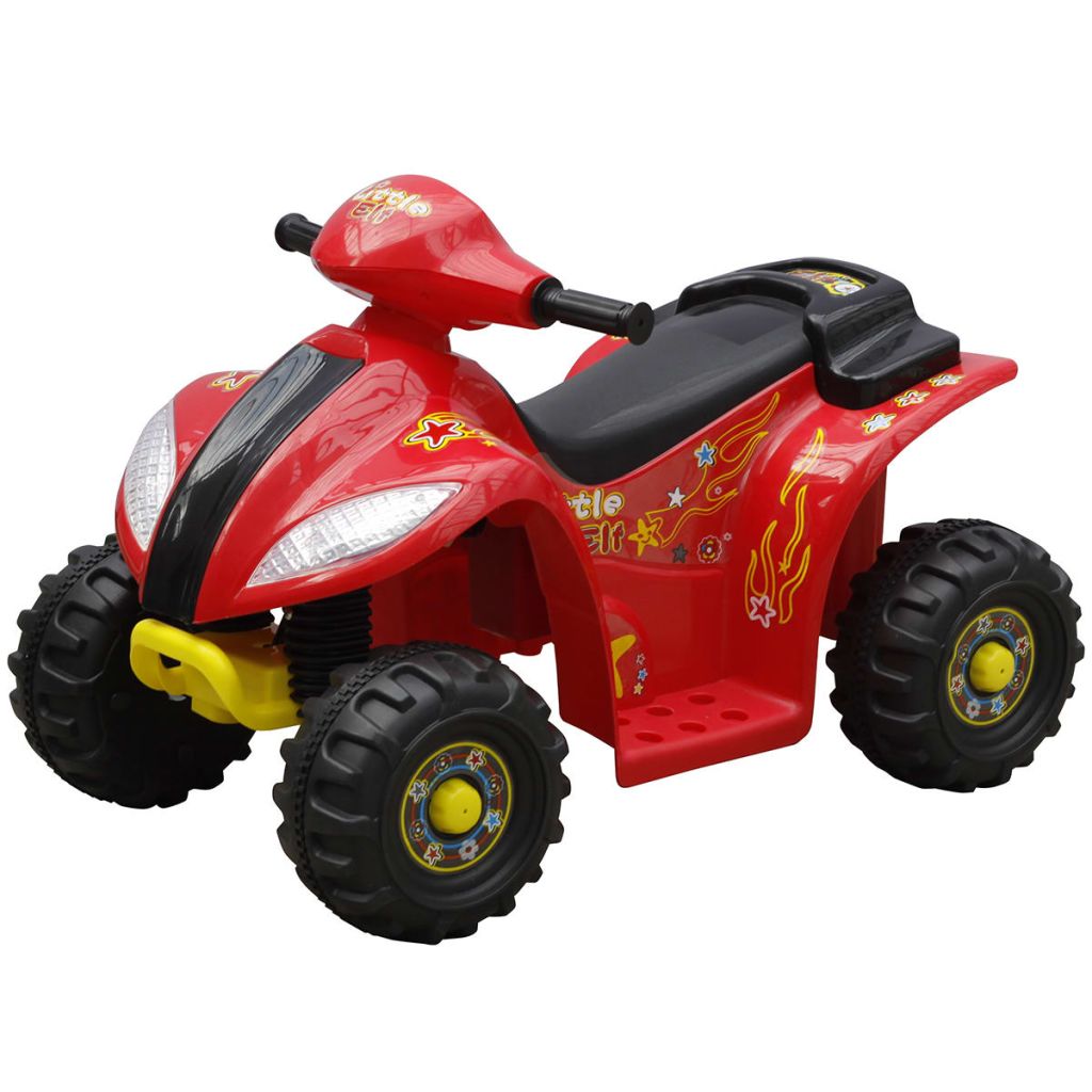 Kinder Quad elektrisch 6 volt rood Kinder Quad elektrisch 6 volt rood