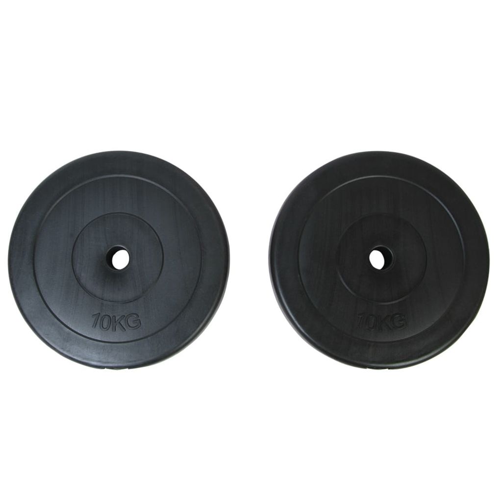 Halterschijven 2 x 10 kg Halterschijven 2 x 10 kg