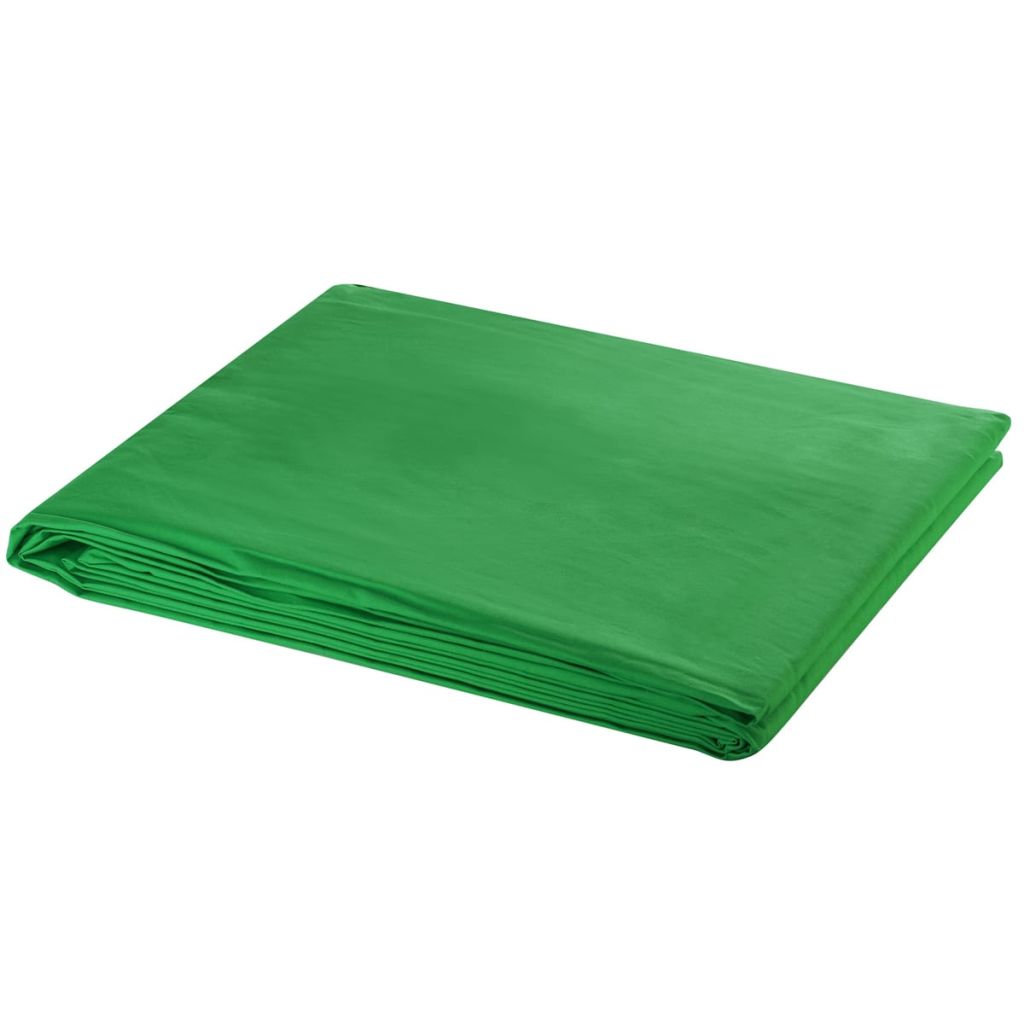 Achtergrond chromakey 500x300 cm katoen groen Achtergrond chromakey 500x300 cm katoen groen