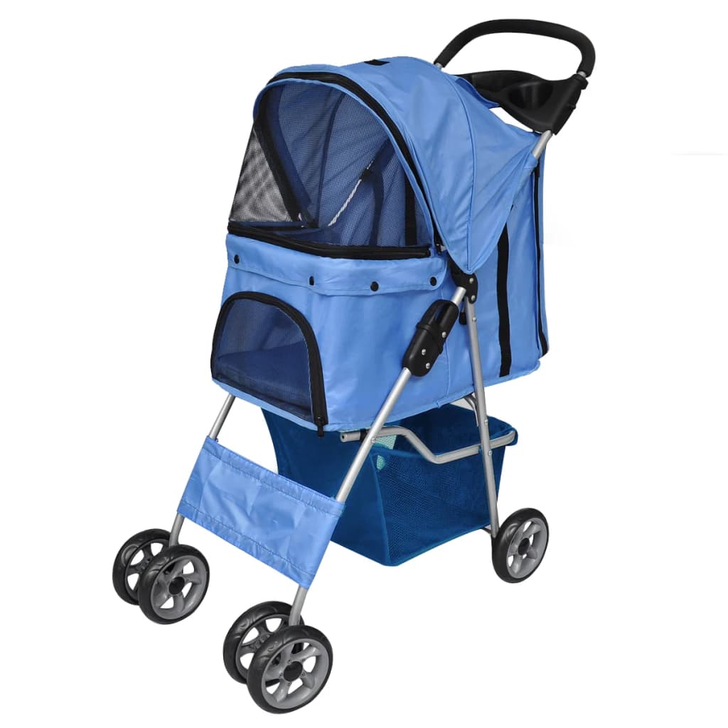 Wandelwagen voor hond blauw Wandelwagen voor hond blauw