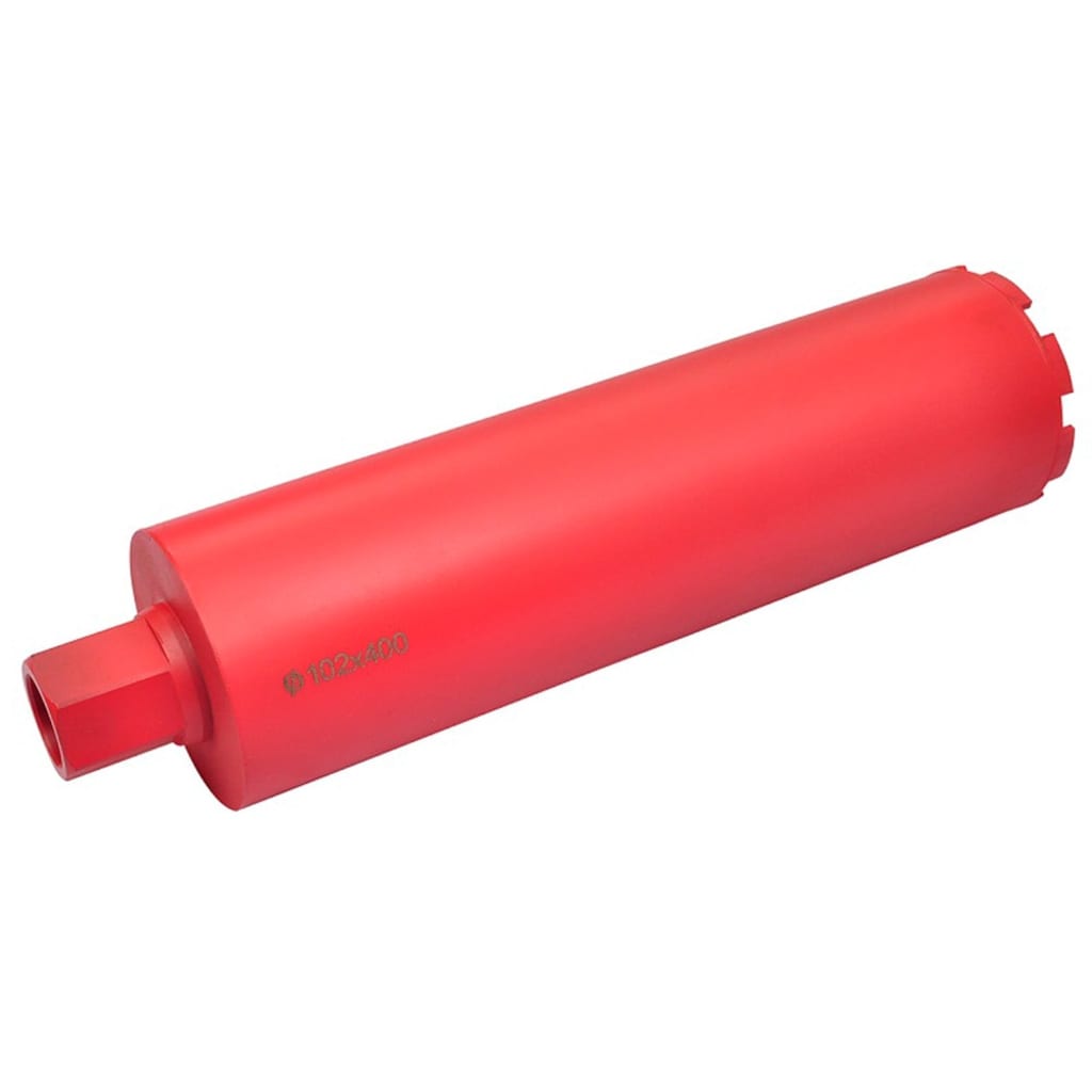 Diamant boor 102 x 400 mm voor nat en droog boorwerk Diamant boor 102 x 400 mm voor nat en droog boorwerk