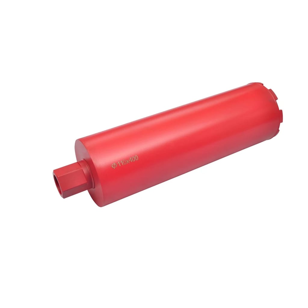 Diamantboor 110 x 400 mm voor nat en droog boorwerk Diamantboor 110 x 400 mm voor nat en droog boorwerk