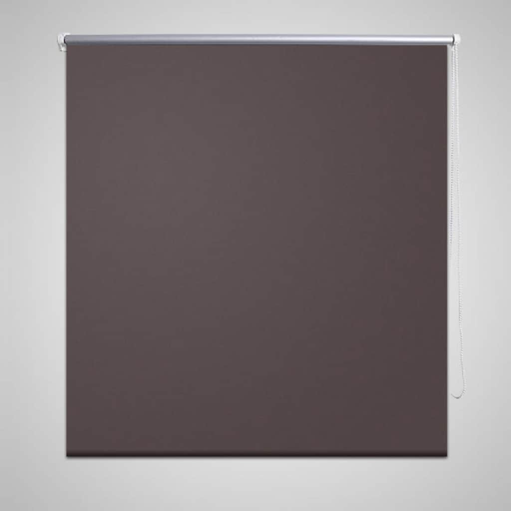 Rolgordijn verduisterend 100 x 175 cm koffiebruin Rolgordijn verduisterend 100 x 175 cm koffiebruin