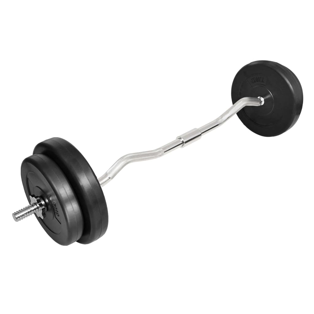 Halter met gewichten 30 kg Halter met gewichten 30 kg