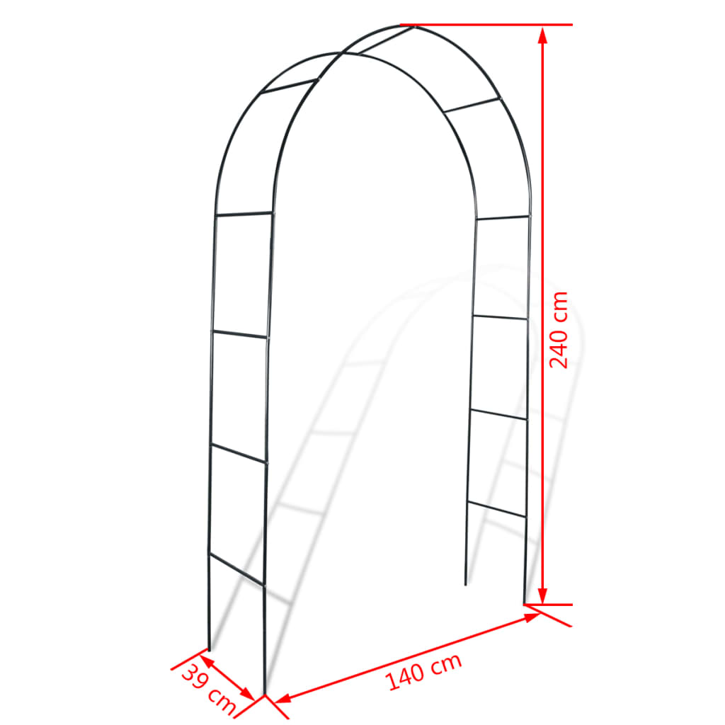 Tuinboog 240 cm 2 st Tuinboog 240 cm 2 st