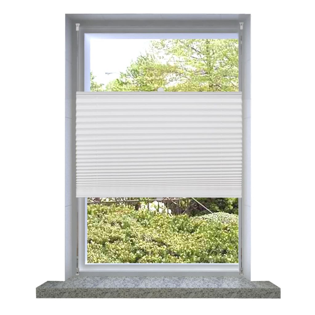 Plissjaloezie 60x125 cm wit Plissjaloezie 60x125 cm wit