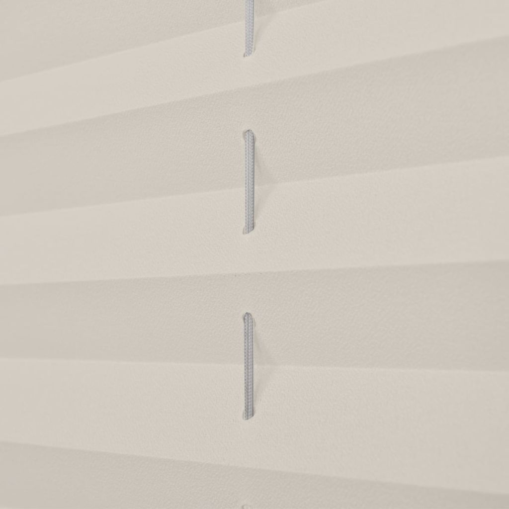 Pliss rolgordijn 70x150cm creme Pliss rolgordijn 70x150cm creme