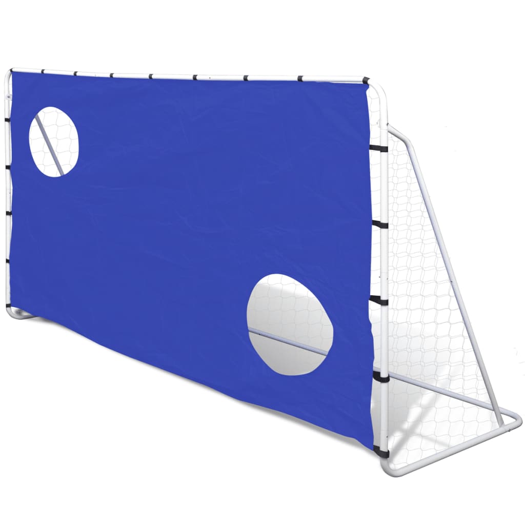 Voetbaldoel met richtmuur 240 x 92 x 150 cm Voetbaldoel met richtmuur 240 x 92 x 150 cm