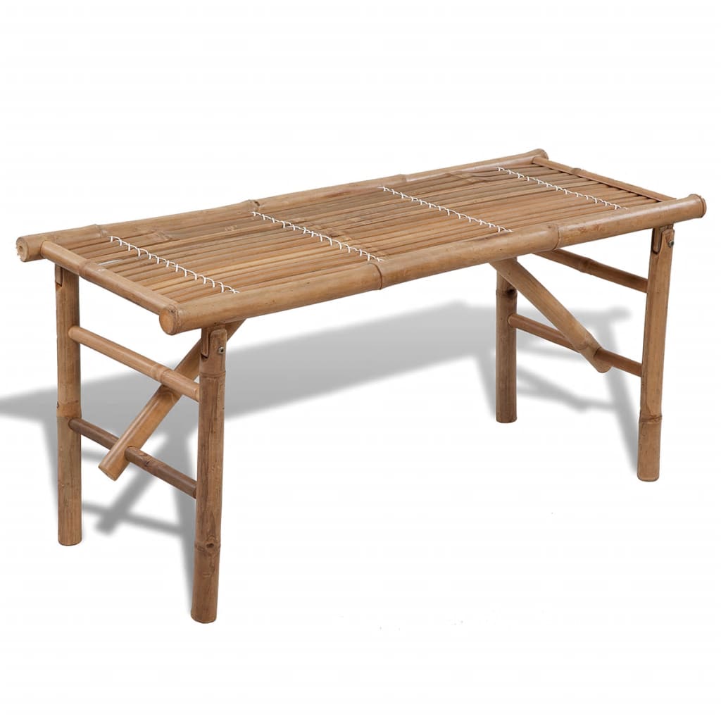Tuinbank inklapbaar 118 cm bamboe Tuinbank inklapbaar 118 cm bamboe