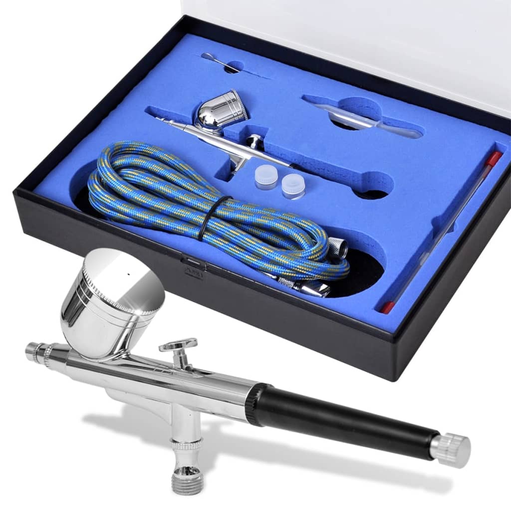 Airbrush set 0,2 / 0,3 / 0,5 mm mondstukken Airbrush set 0,2 / 0,3 / 0,5 mm mondstukken