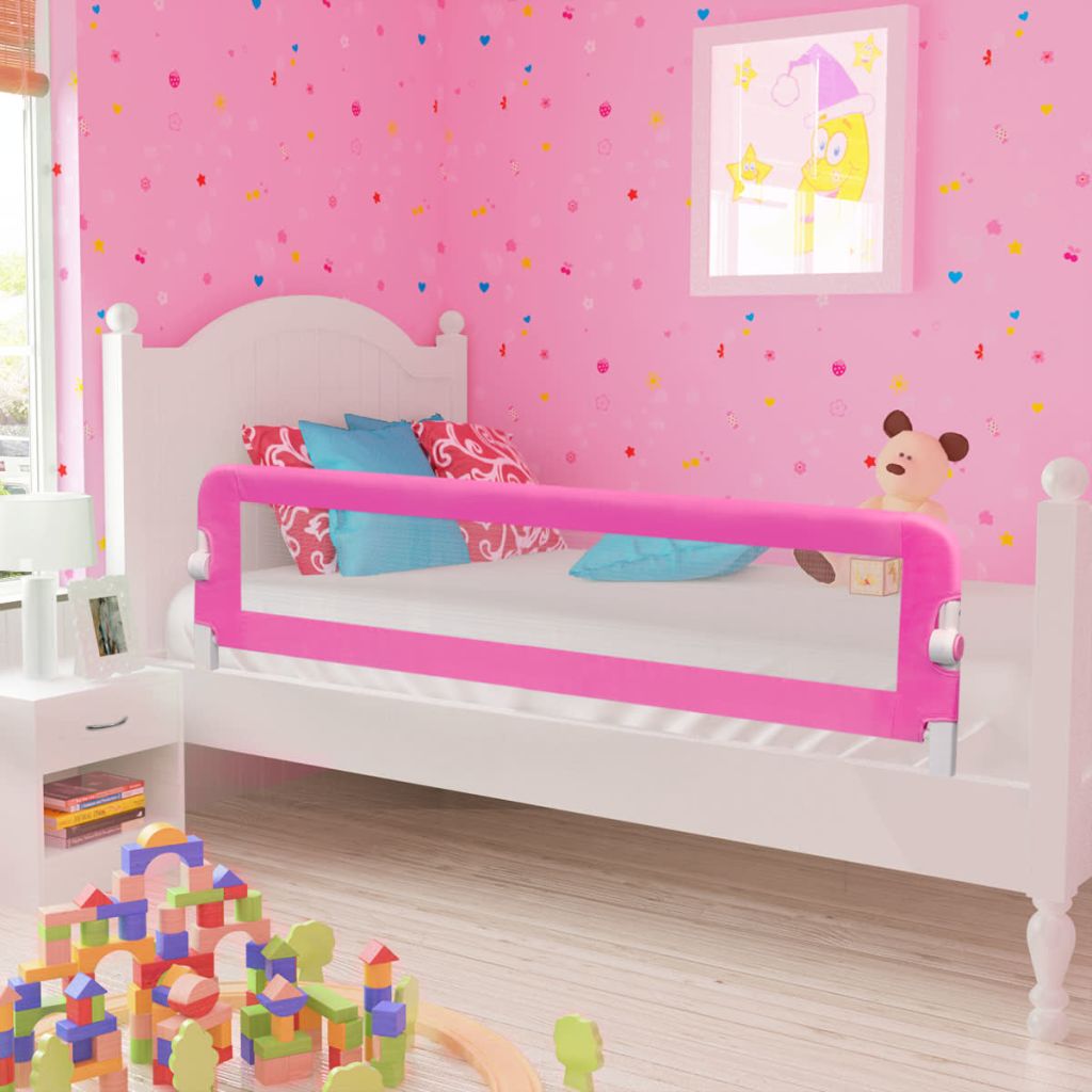 Bedhekje peuter 150x42 cm roze Bedhekje peuter 150x42 cm roze