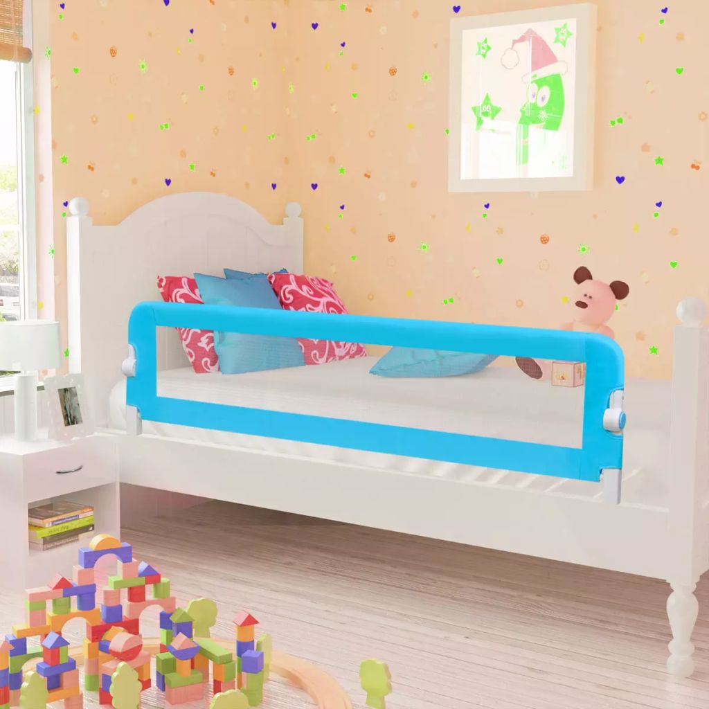 Bedhekje peuter 150x42 cm blauw Bedhekje peuter 150x42 cm blauw