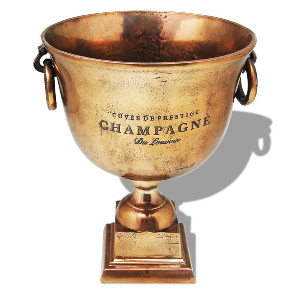 Prijzenbeker champagnekoeler koperbruin Prijzenbeker champagnekoeler koperbruin