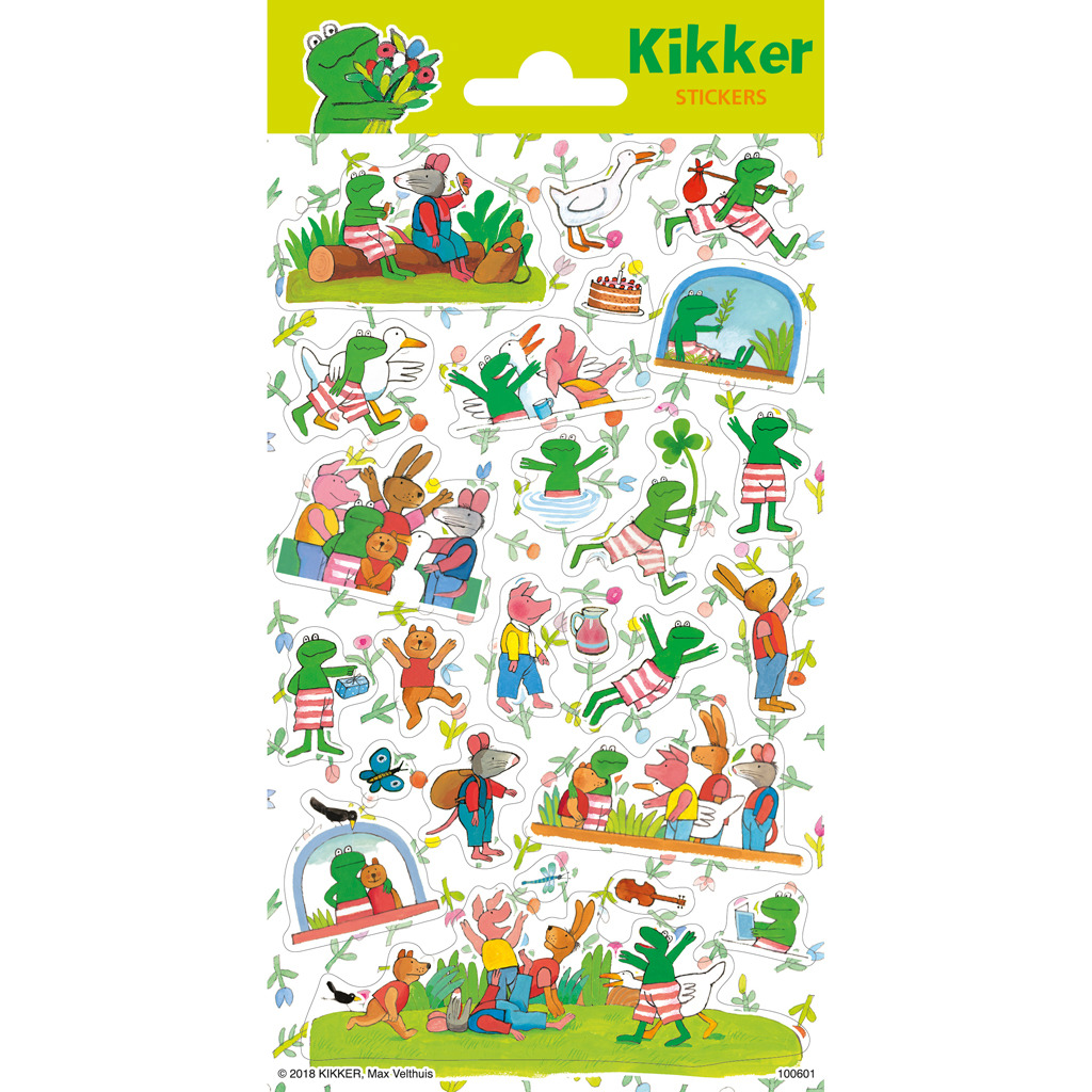 Kikker en Vriendjes Stickers Kikker en Vriendjes Stickers