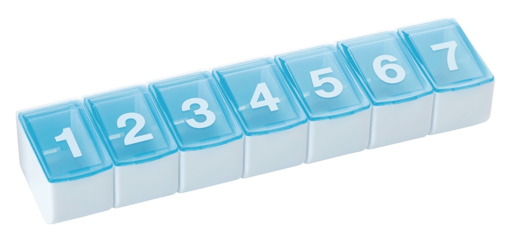 Vitility VIT-70610250 Medicijndoos voor een Week Vitility VIT-70610250 Medicijndoos voor een Week