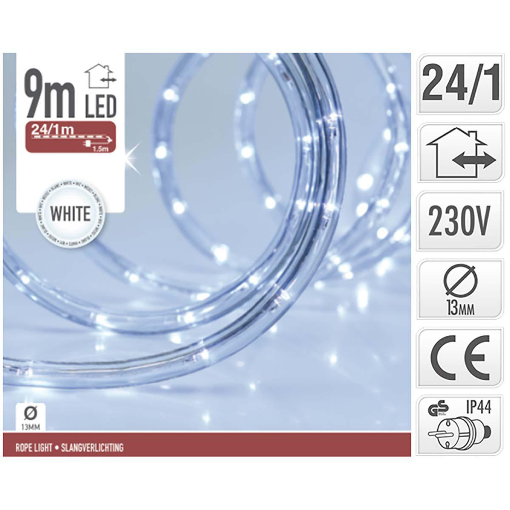 S.I.A. LED Lichtslang Wit 9M IP44 S.I.A. LED Lichtslang Wit 9M IP44