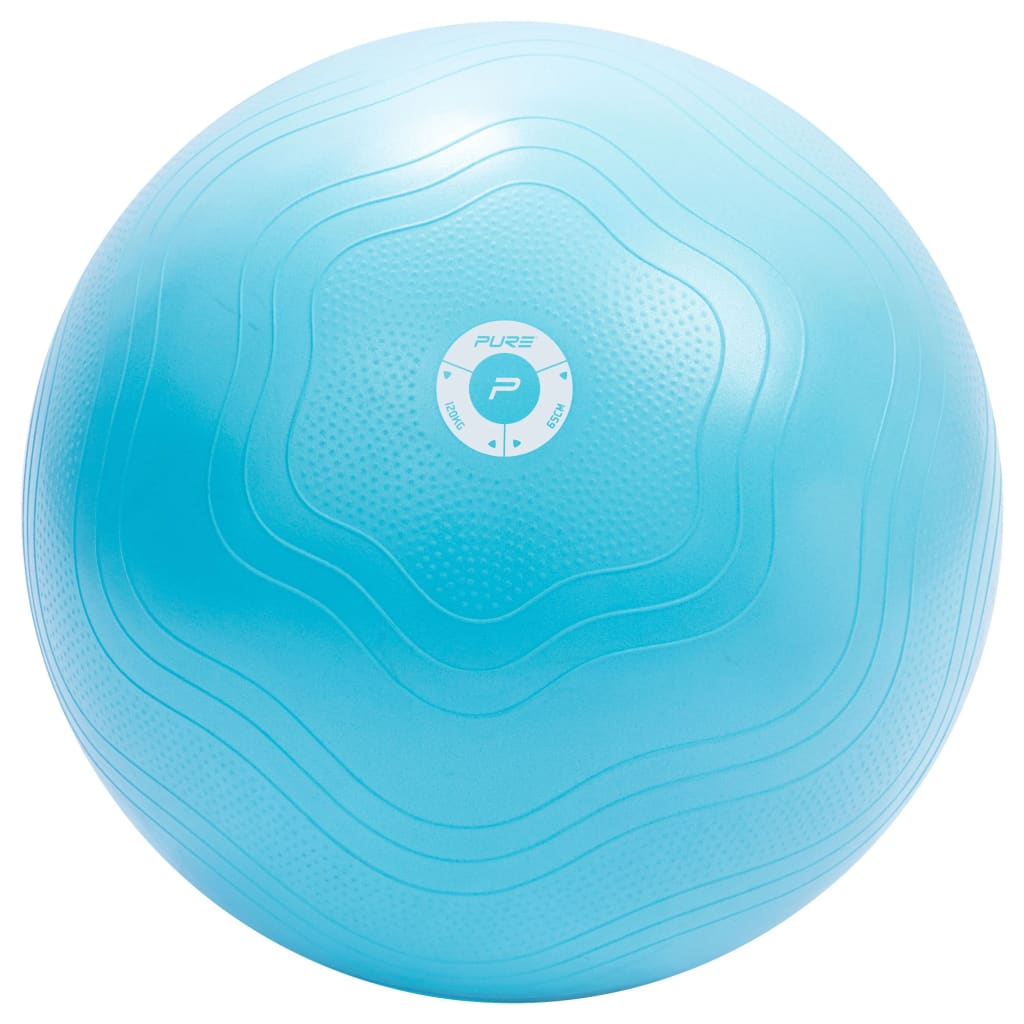 Pure2Improve Oefenbal 65 cm lichtblauw Pure2Improve Oefenbal 65 cm lichtblauw