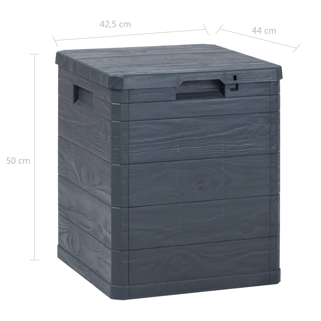 Opbergbox 90 L antraciet Opbergbox 90 L antraciet