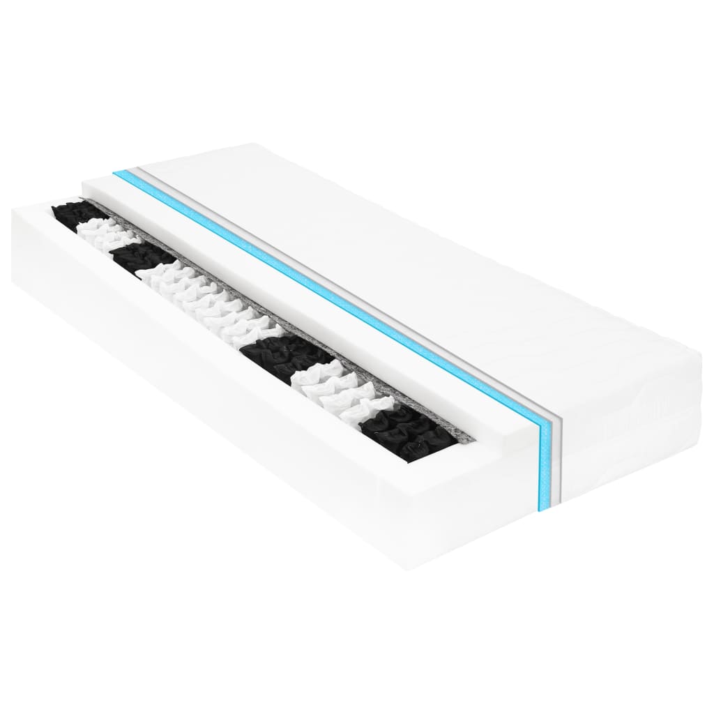 Matras 7 Zone 20 cm pocketvering H3 100x200 cm Matras 7 Zone 20 cm pocketvering H3 100x200 cm
