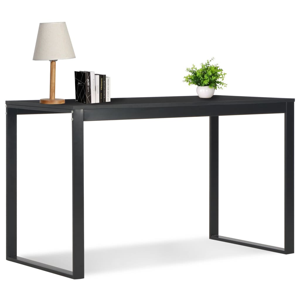 Computerbureau 120x60x70 cm zwart Computerbureau 120x60x70 cm zwart