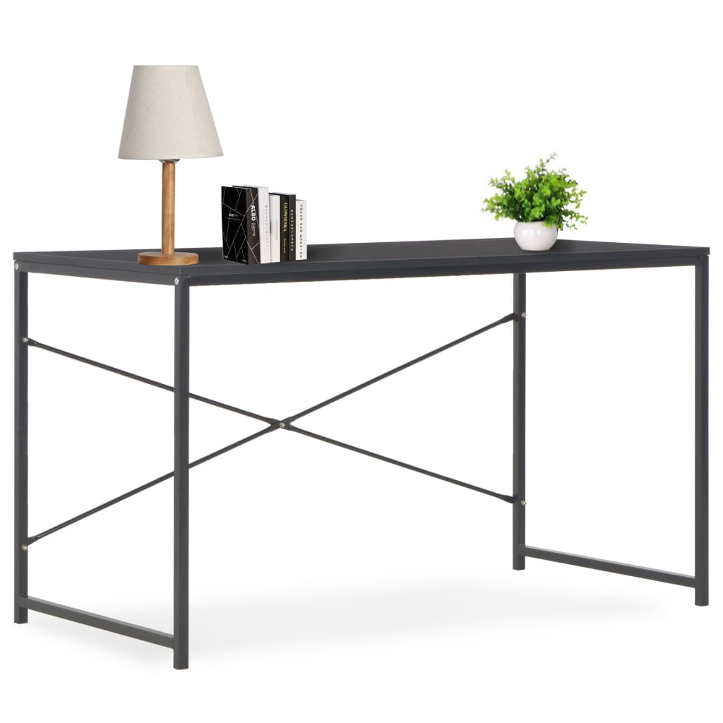 Computerbureau 120x60x70 cm zwart Computerbureau 120x60x70 cm zwart