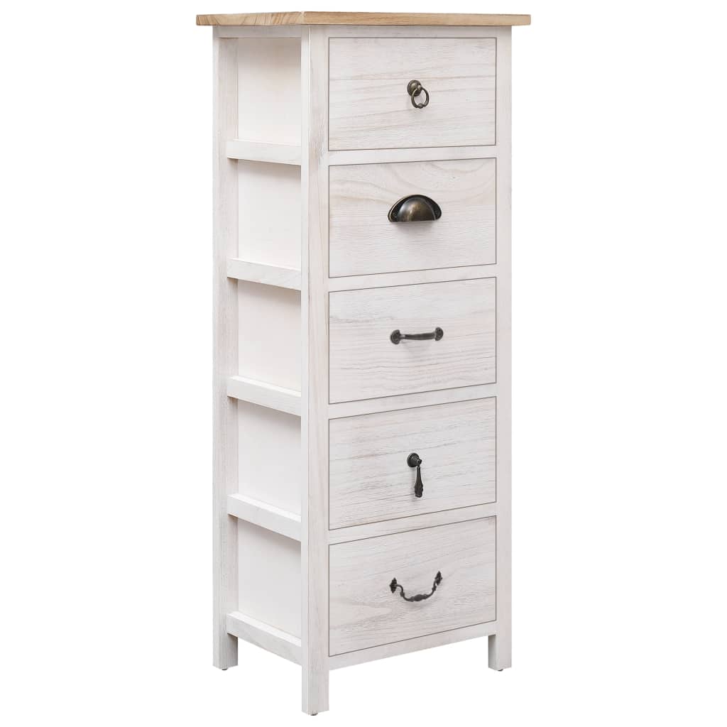 Bijzetkast 35x25x87 cm paulowniahout Bijzetkast 35x25x87 cm paulowniahout
