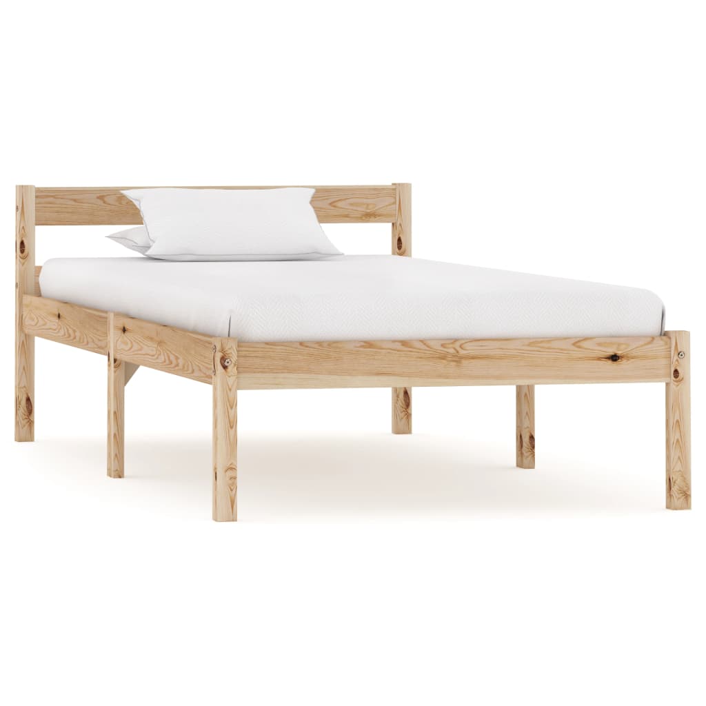 Bedframe massief grenenhout 90x200 cm Bedframe massief grenenhout 90x200 cm