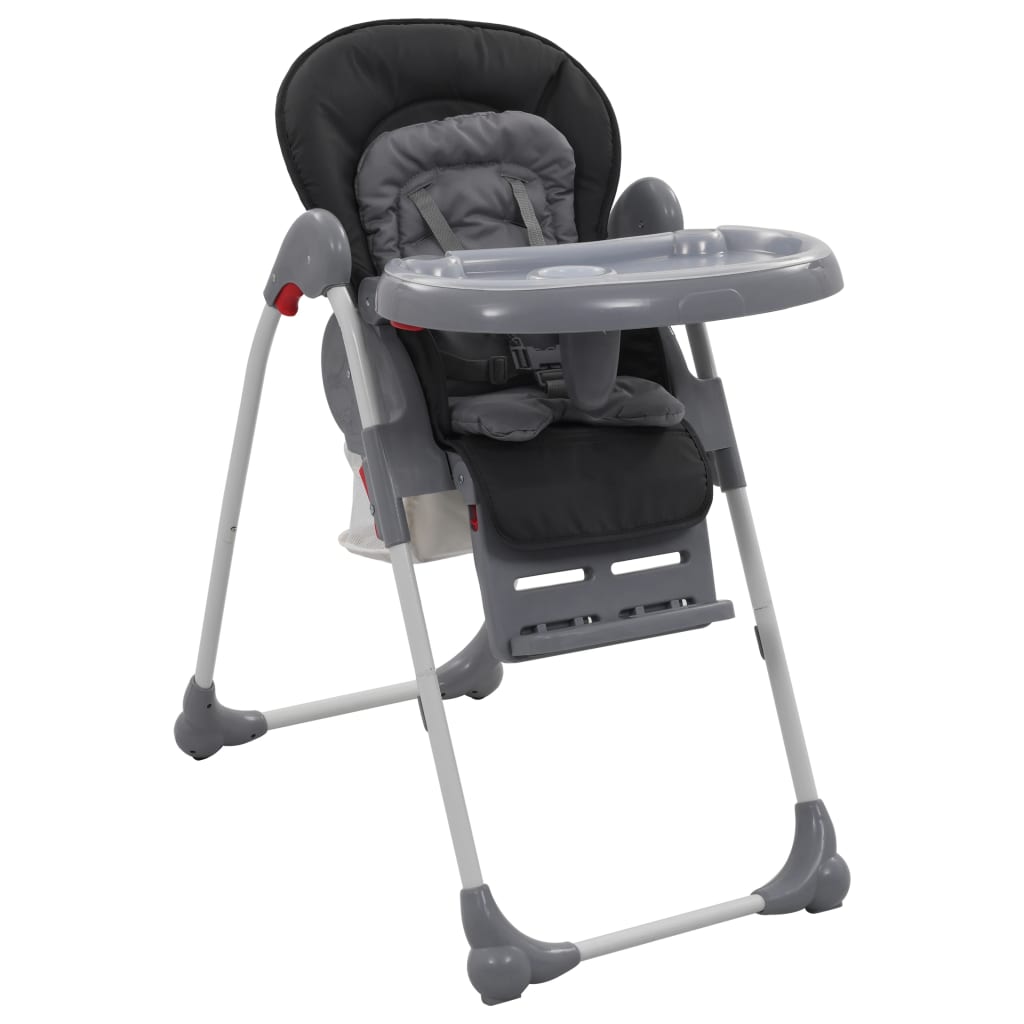 Kinderstoel hoog grijs Kinderstoel hoog grijs