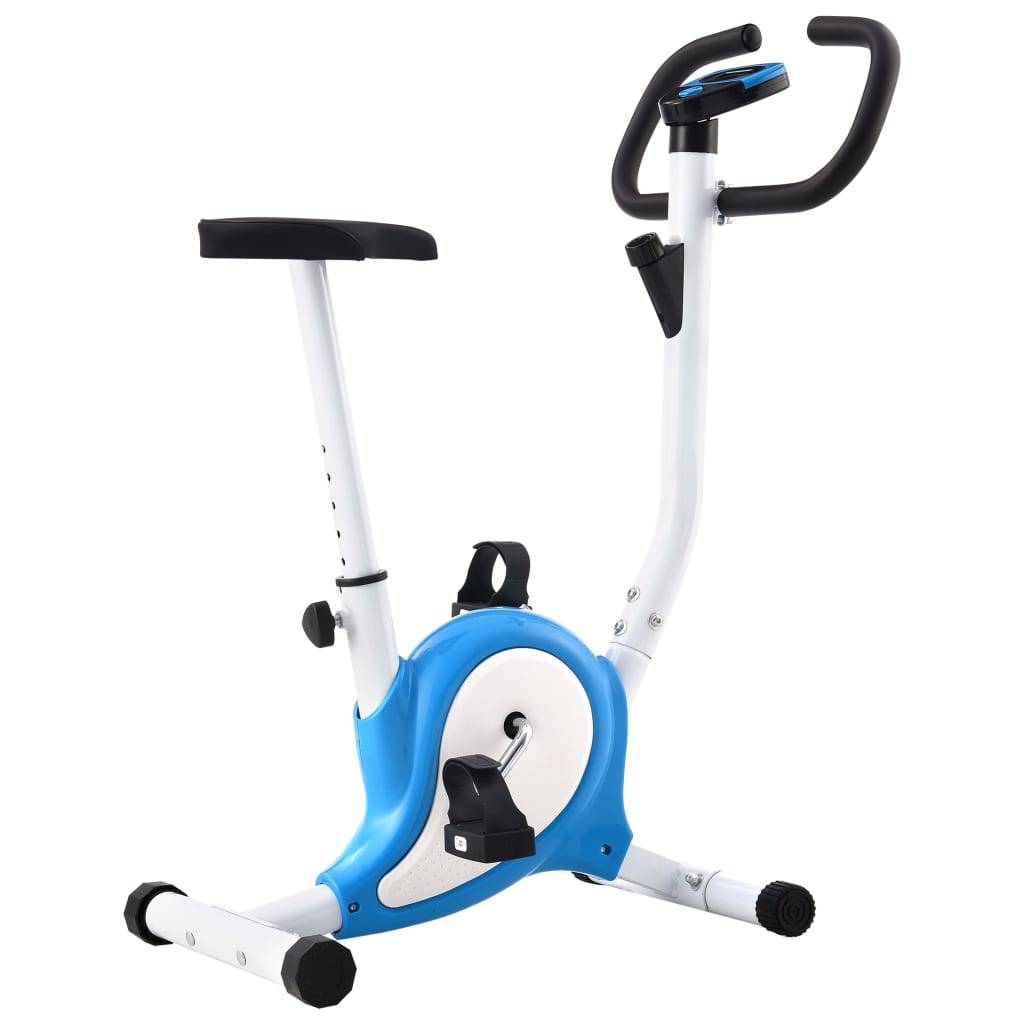 Hometrainer met bandweerstand blauw Hometrainer met bandweerstand blauw
