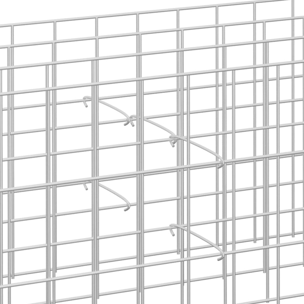 Gabionhaken 100 st 30 cm gegalvaniseerd staal Gabionhaken 100 st 30 cm gegalvaniseerd staal