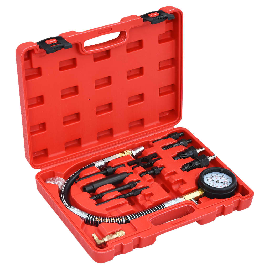 12-delige Compressiemetertestset diesel 12-delige Compressiemetertestset diesel