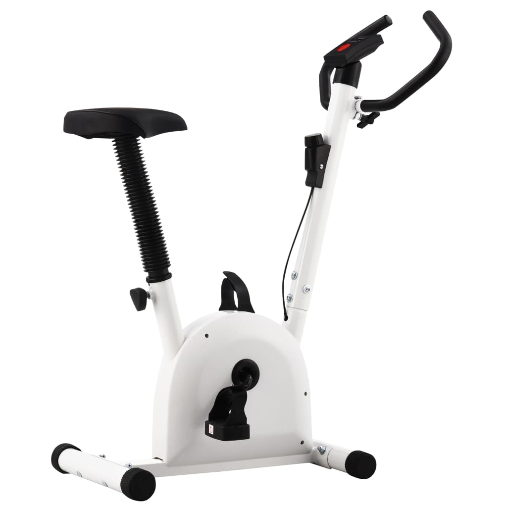 Hometrainer met bandweerstand wit Hometrainer met bandweerstand wit