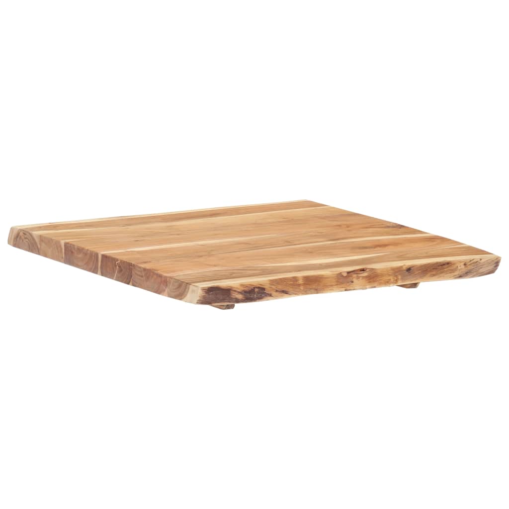 Tafelblad 60x60x3,8 cm massief acaciahout Tafelblad 60x60x3,8 cm massief acaciahout