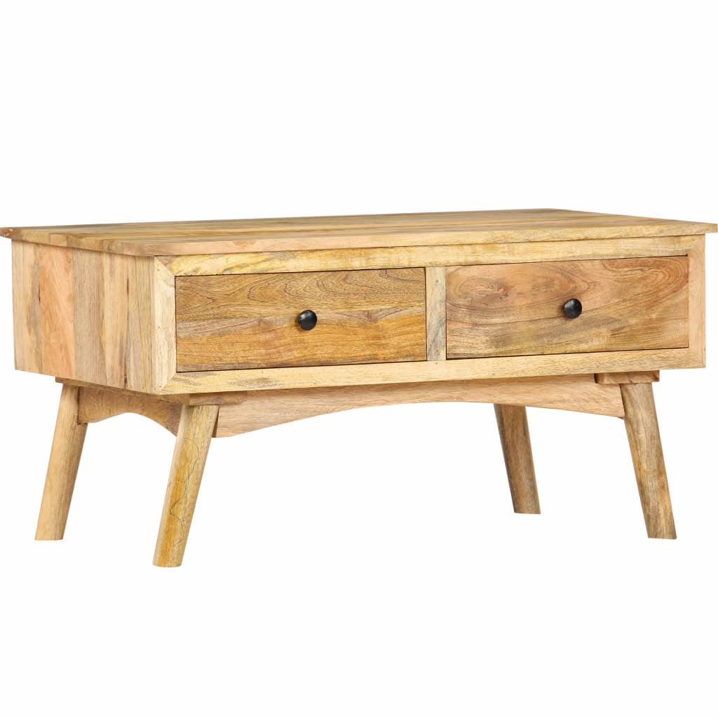 Salontafel 82x52x42 cm massief mangohout Salontafel 82x52x42 cm massief mangohout