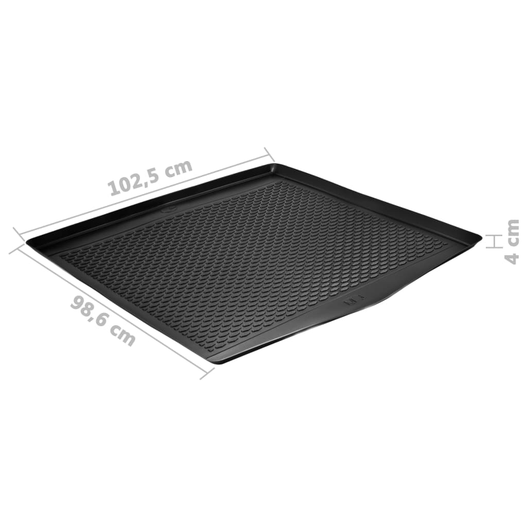 Kofferbakmat voor Mazda 3 Sedan (2013-) rubber Kofferbakmat voor Mazda 3 Sedan (2013-) rubber