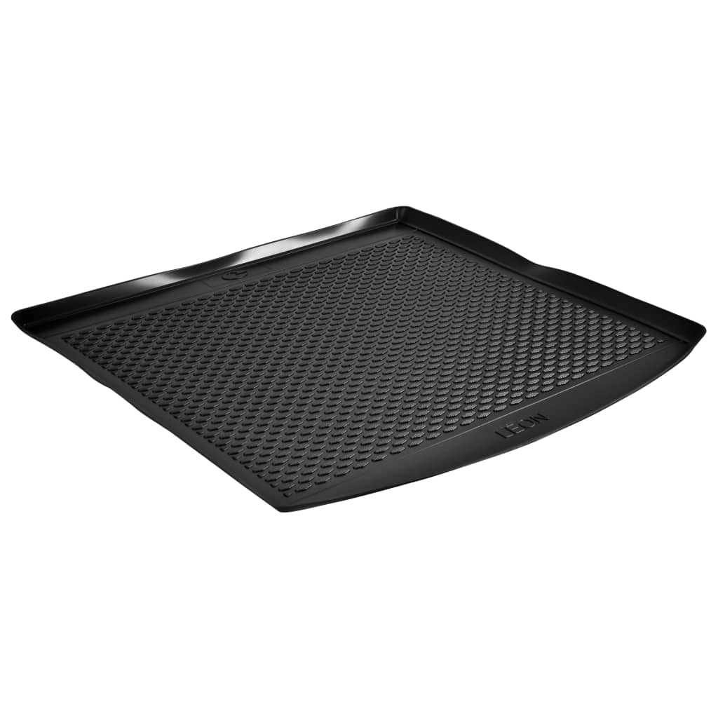 Kofferbakmat voor Seat Leon Combi (2013-) rubber Kofferbakmat voor Seat Leon Combi (2013-) rubber