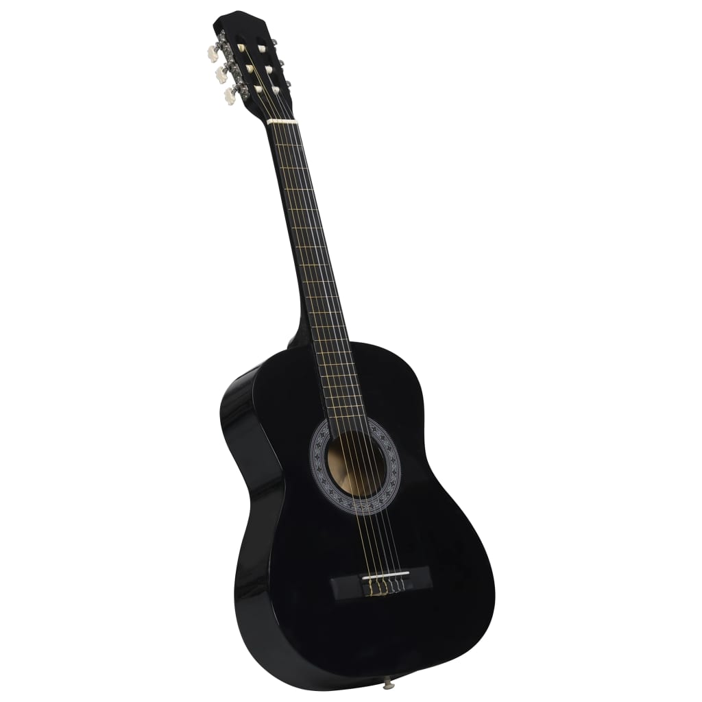 Gitaar klassiek beginner en kinderen 3/4 36" zwart Gitaar klassiek beginner en kinderen 3/4 36" zwart
