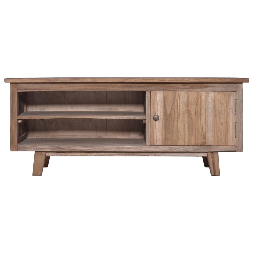 Tv-meubel 100x30x40 cm massief teakhout Tv-meubel 100x30x40 cm massief teakhout