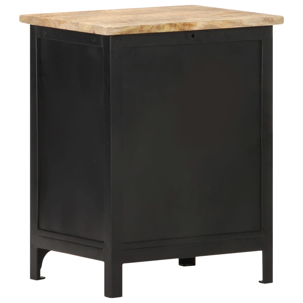 Nachtkastje 40x30x50 cm massief mangohout Nachtkastje 40x30x50 cm massief mangohout